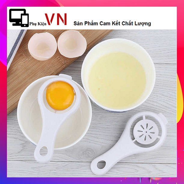 Dụng Cụ Tách Lòng Đỏ Trứng Bằng Nhựa Cao Cấp  muỗng tách trứng Chuyên Dụng