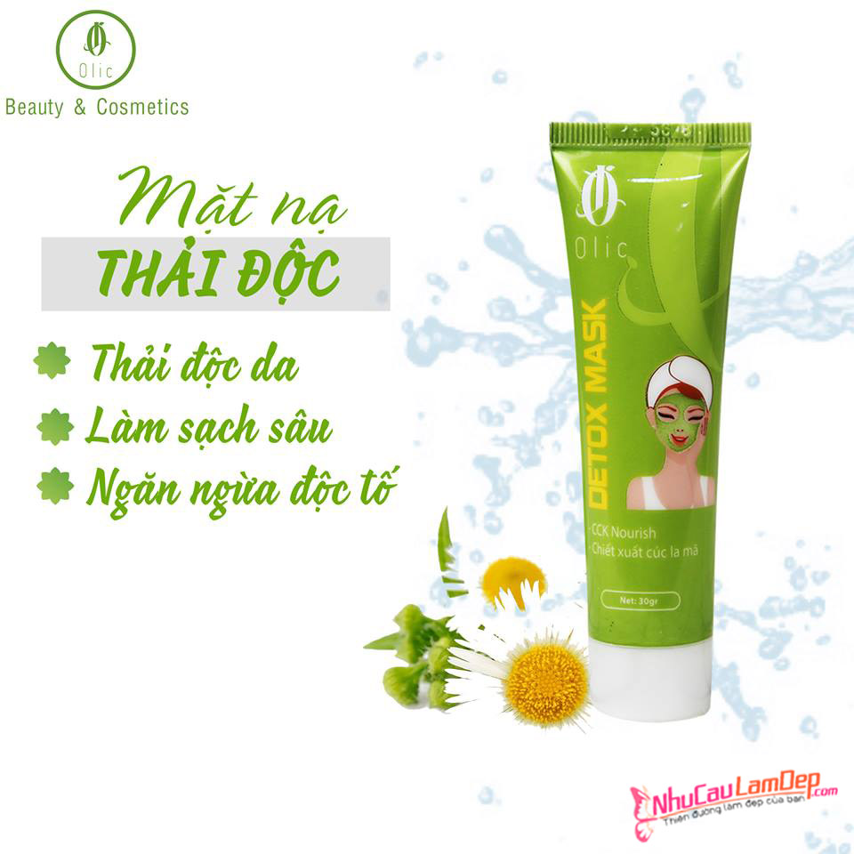 MẶT NẠ THẢI ĐỘC HÚT NÁM (Detox Mask Olic)