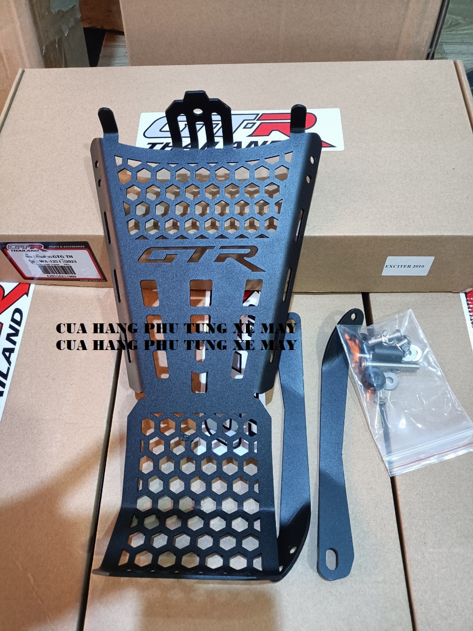 Baga giữa xe Exciter 2006 - 2010 nhôm CTR xịn