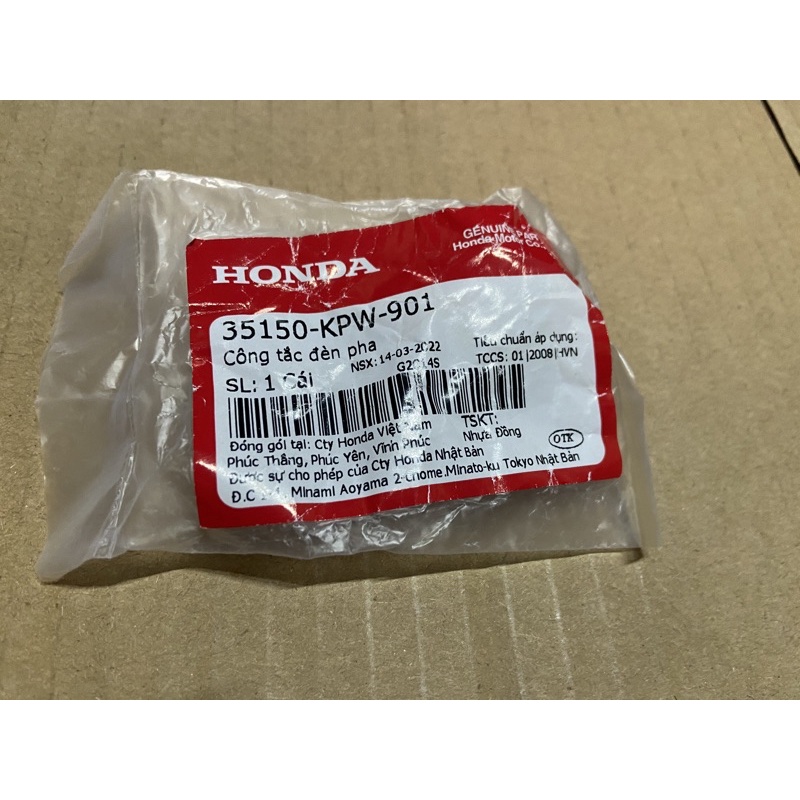 Bộ nút công tắc Honda Air Blade 110 / Click 110 / WAVE RS