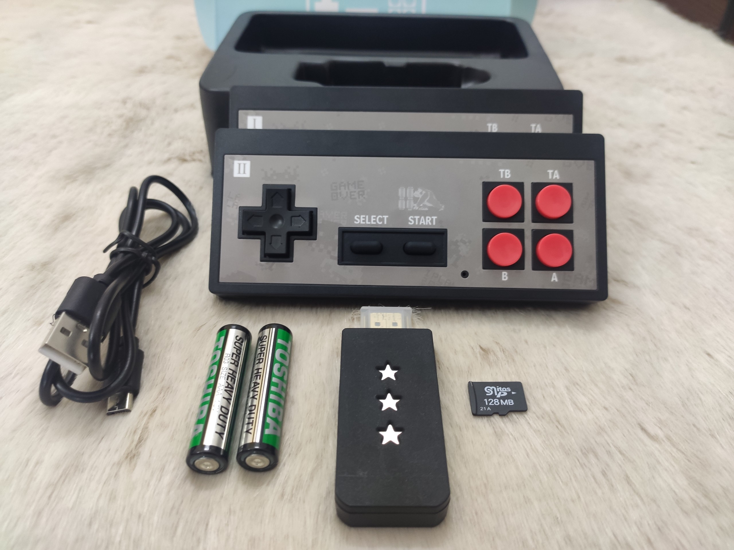 Y2 plus 600 Game wireless 4 button console-HDMI 4K support, wireless connection