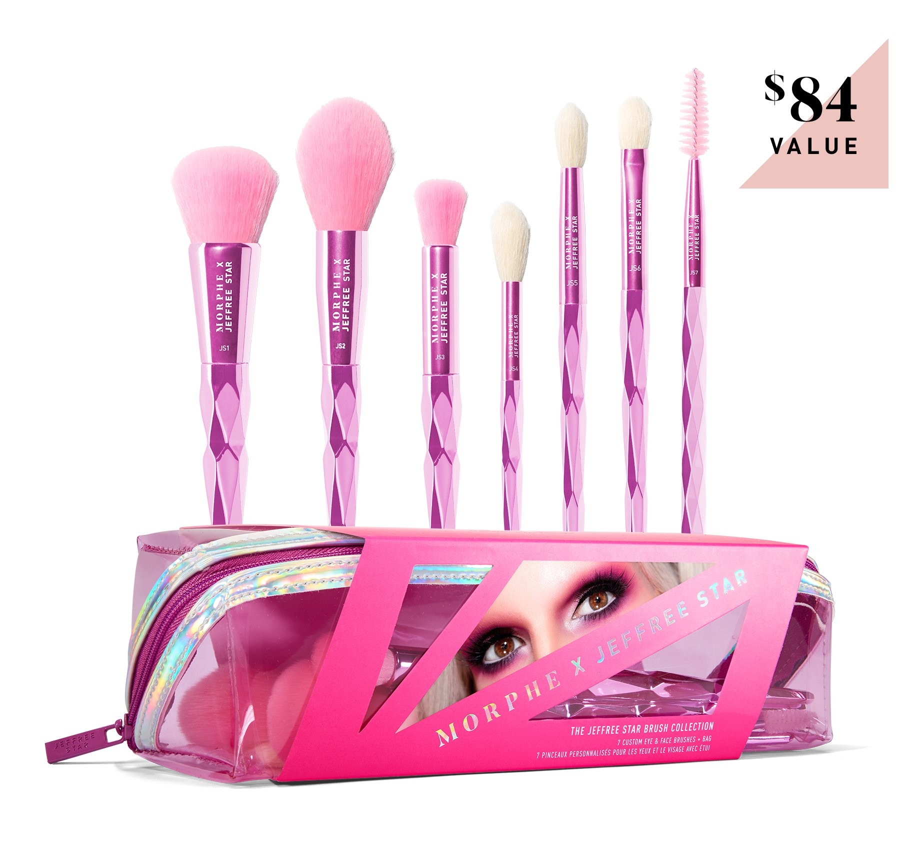 BỘ CỌ 7 CÂY MORPHE THE JEFFREE STAR BRUSH COLLECTION MORPHE X JEFFREE STAR NHẬP KHẨU  - 3108