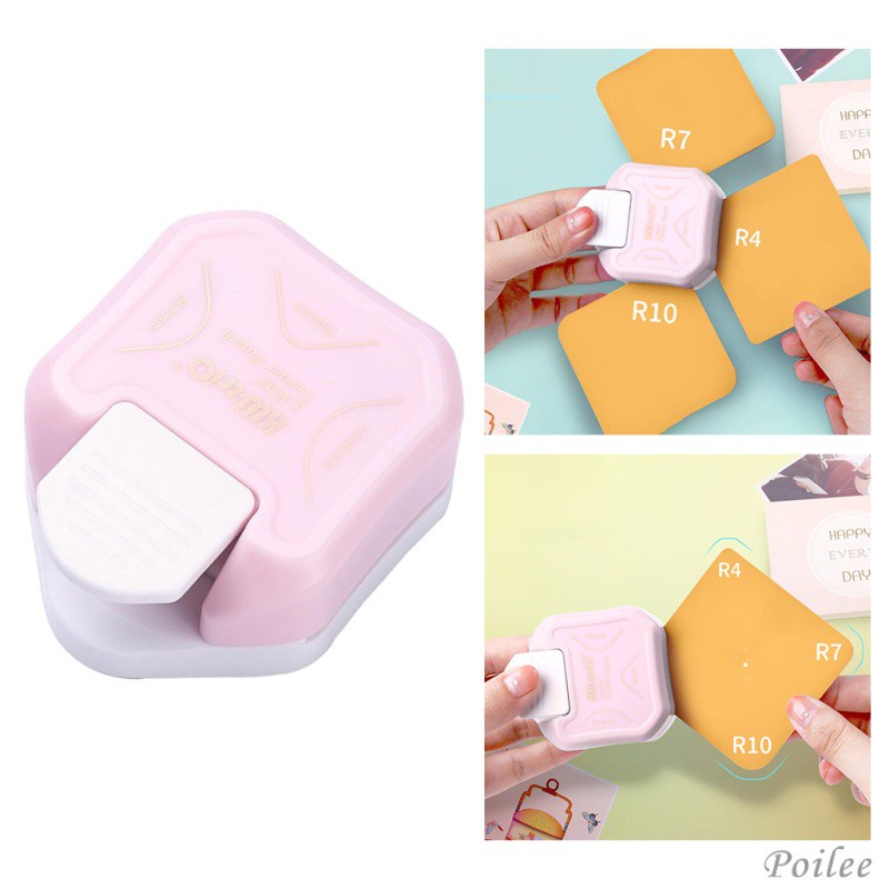 Dụng cụ cắt góc giấy tròn 3 kích cỡ góc
