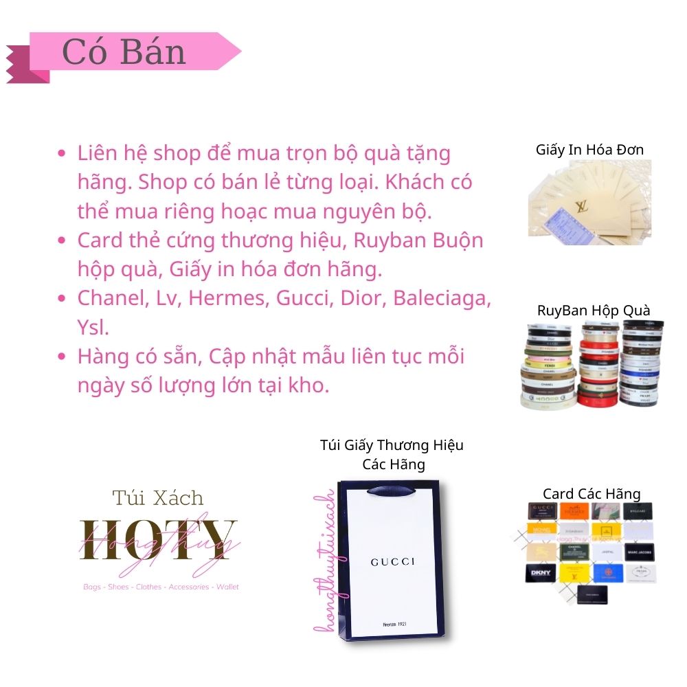Túi Giấy Gucci Trắng Size Nhỏ 19cm