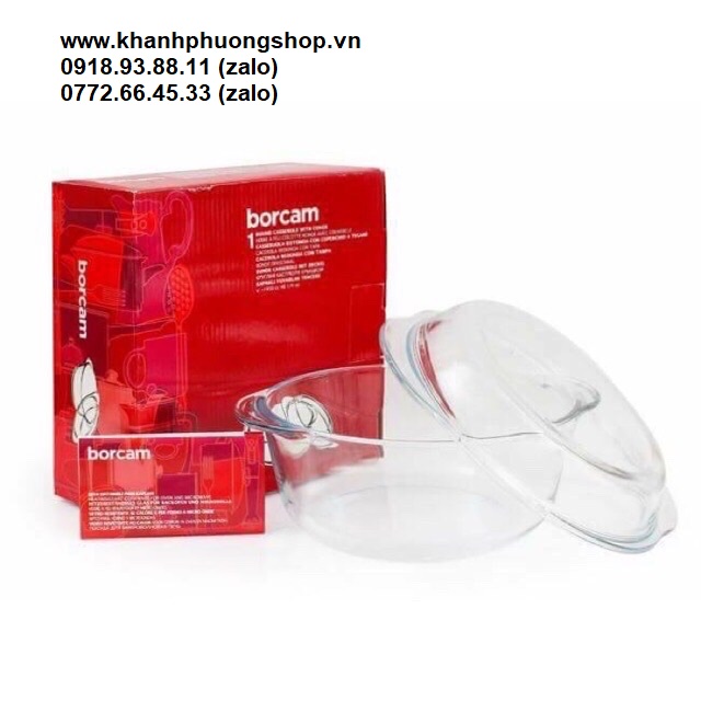 nồi thủy tinh có nắp - nồi thủy tinh