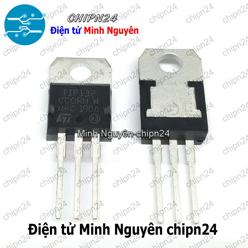 [3 con] (KT1) Transistor TIP132 TO-220 NPN 8A 100V (TIP 132) - HH006109