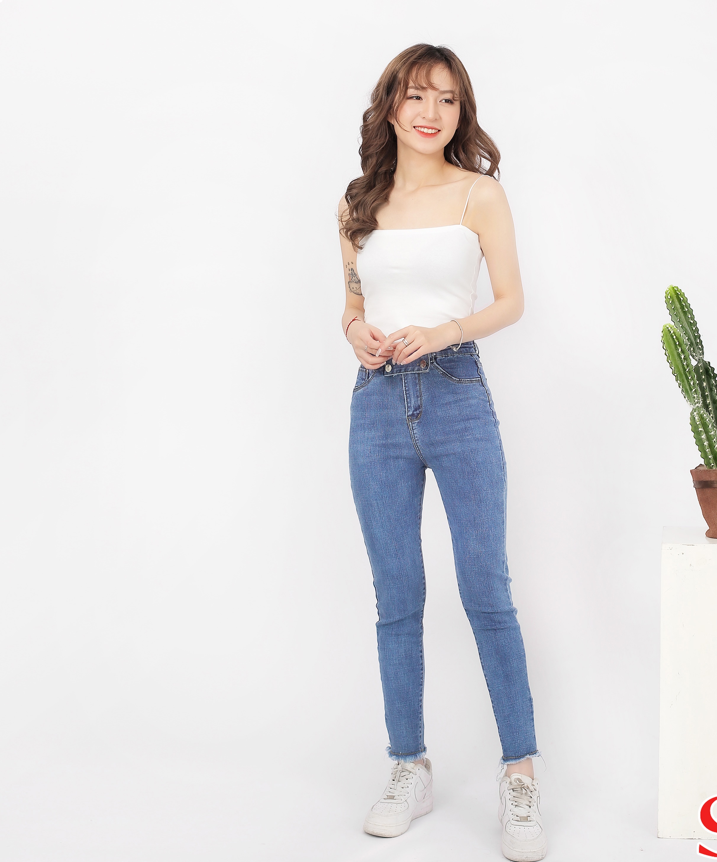 Áo Hai Dây Sợi Bún - áo 2 dây dáng ôm quyến rũ