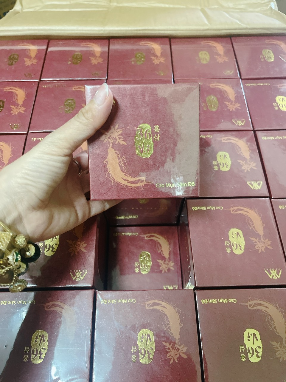 CAO MỤN SÂM ĐỎ 36 VỊ CHÍNH HÃNG