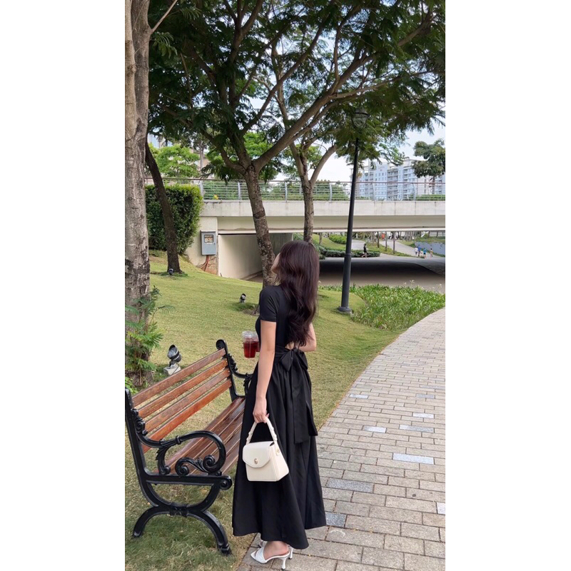 Đầm Rose cột eo xinh