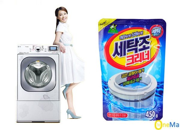450GR - Bột tẩy lồng máy giặt Hàn Quốc