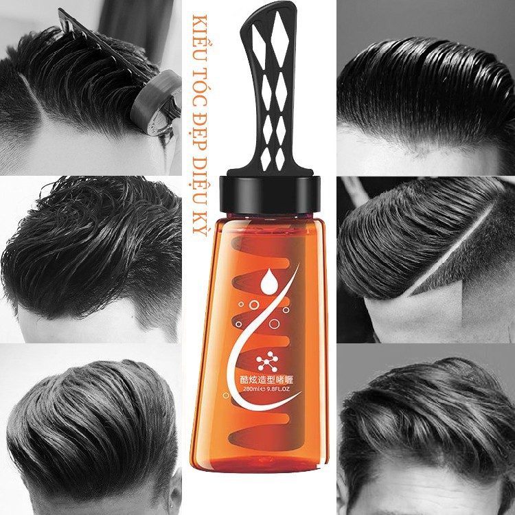 Gel mềm Livegain Premium Hair Glaze gel vuốt tóc xoăn cho Nam và Nữ