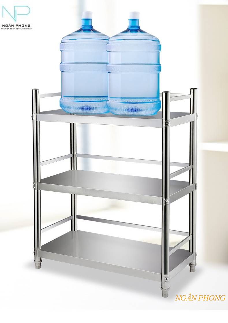 KỆ BẾP LẮP RÁP INOX 201- MÂU BG61
