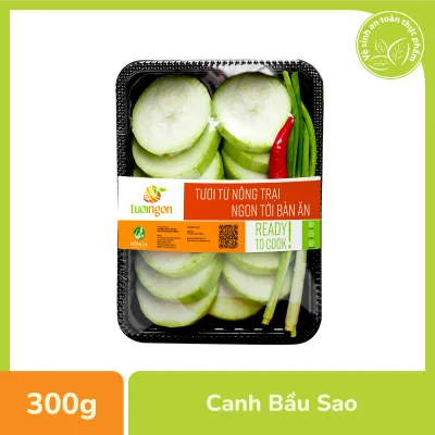 HCM - Canh Bầu Sao ( khay ) - 300gr