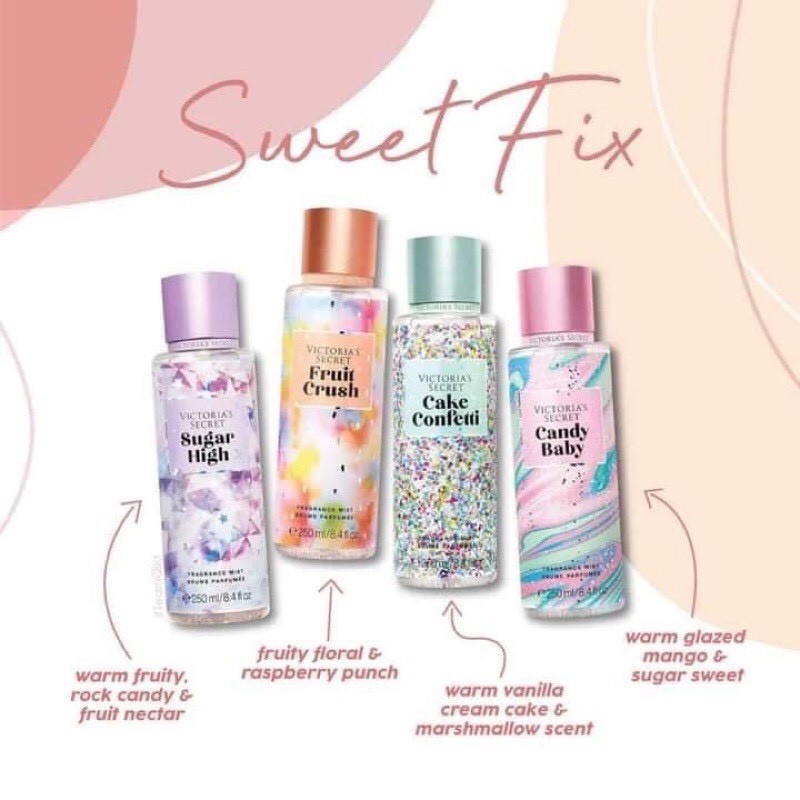 Xịt Thơm Body Mist Victoria Secret’S Fruit Crush (125ml)