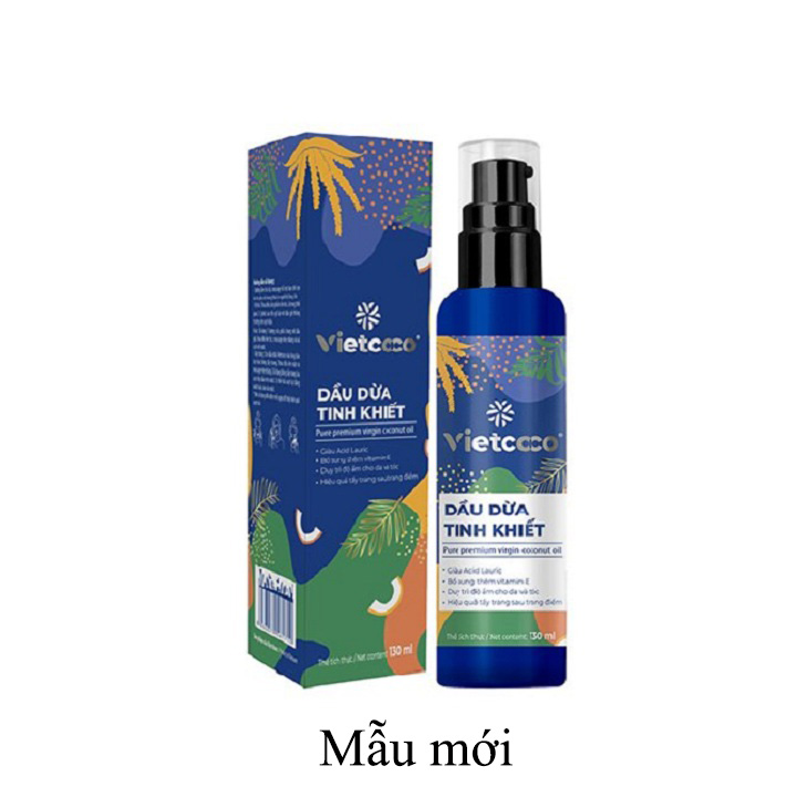 Dầu dừa hữu cơ Vietcoco chai xịt 130ml
