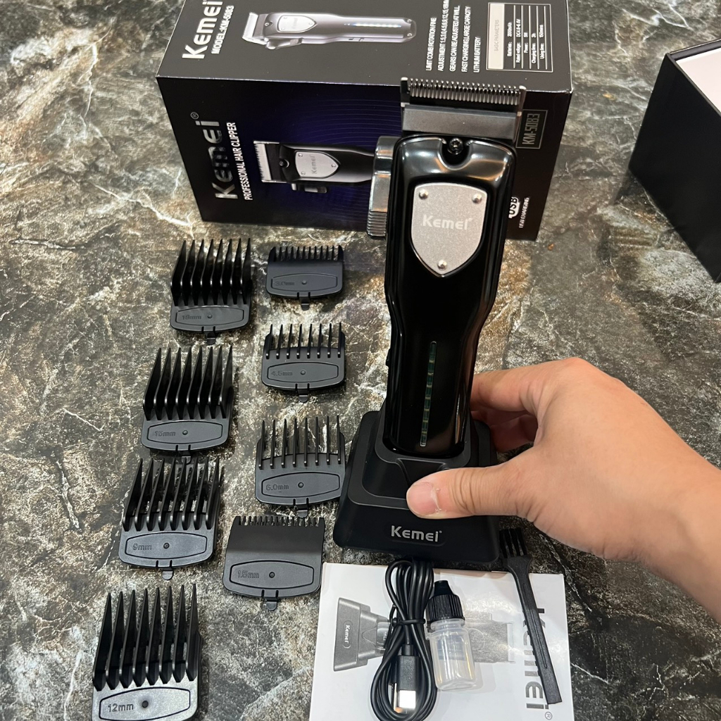 Tông Đơ Cắt Tóc Kemei Km-5083