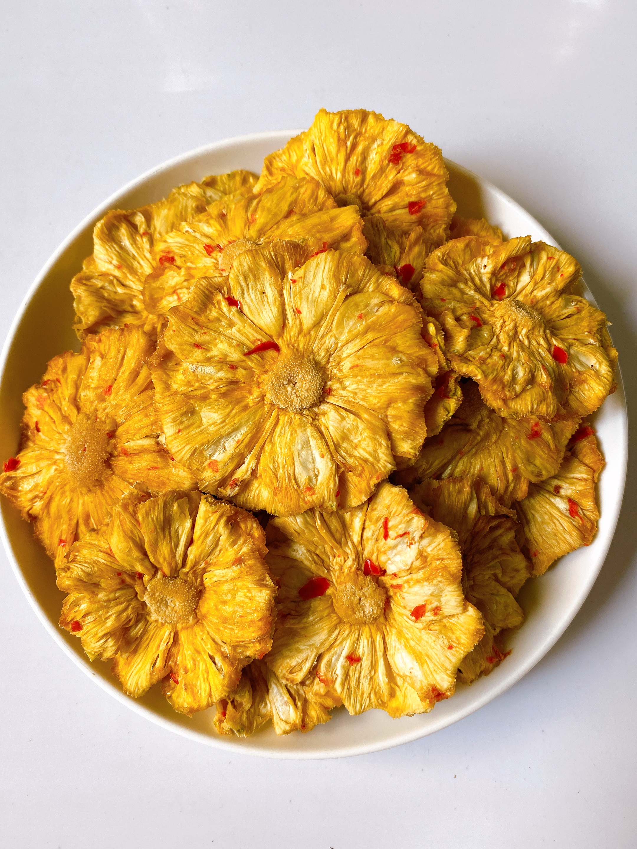 500G Thơm sấy muối ớt không đường