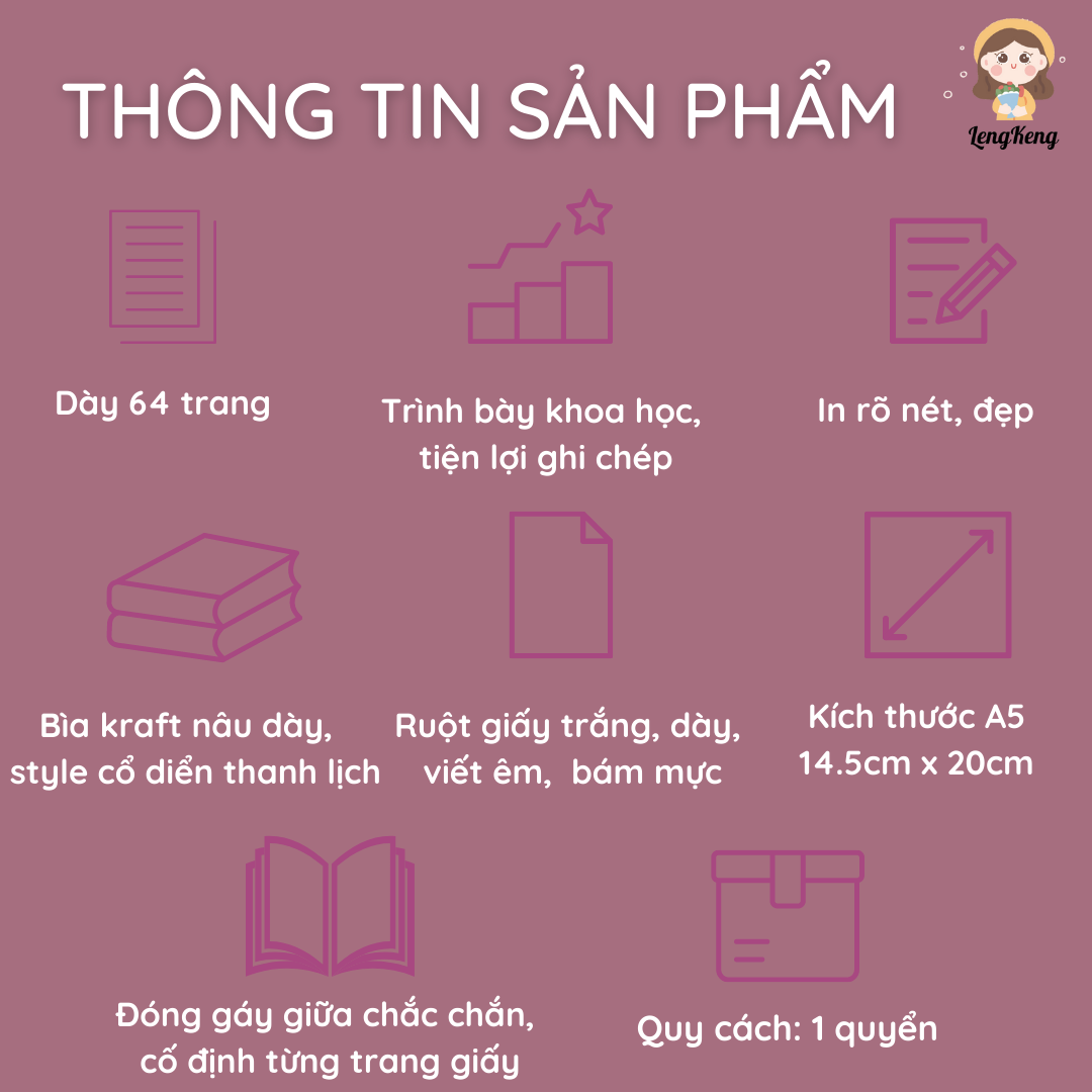 🌈 Sổ tay Nhật ký đọc sách - Reading book planner
