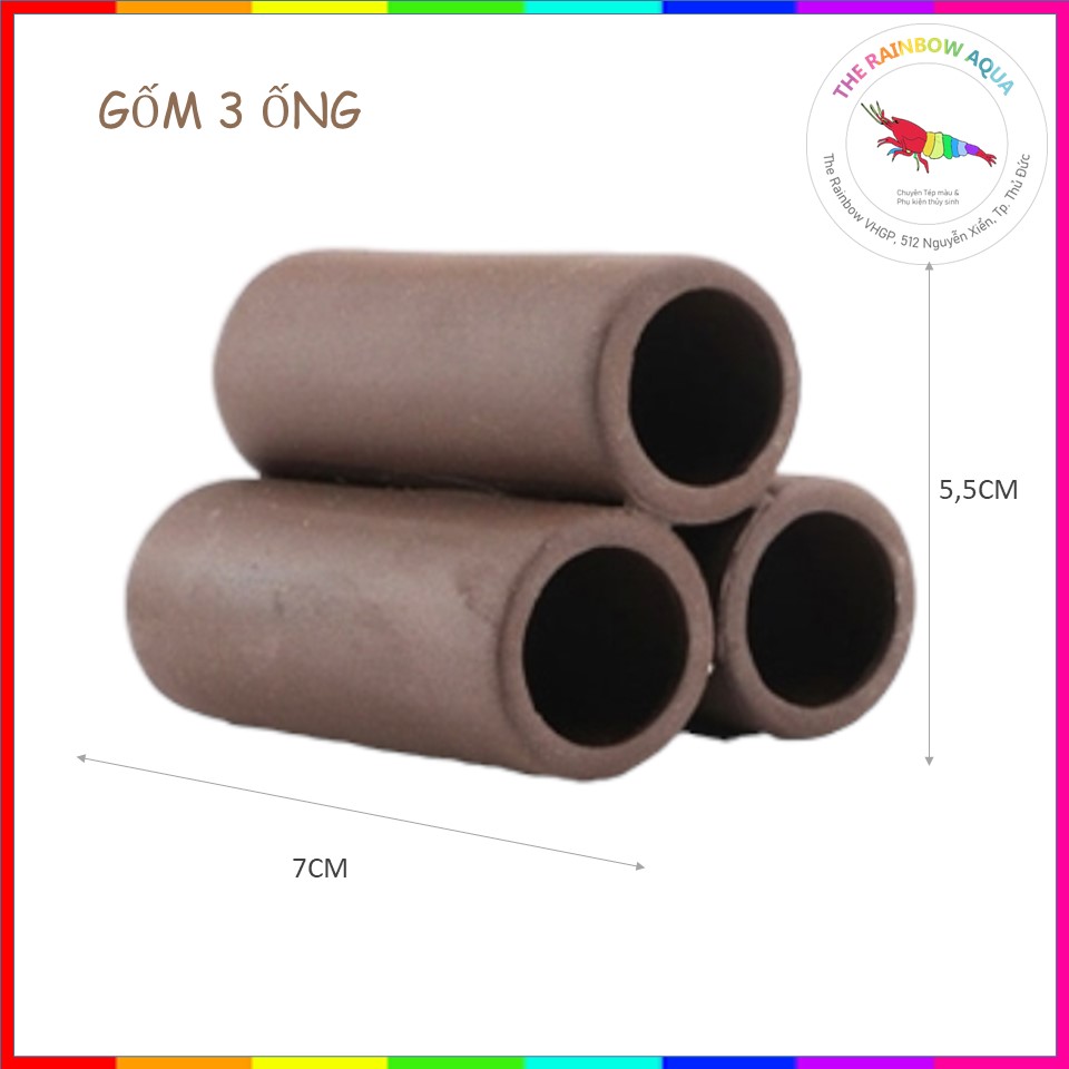 Đồ chơi Tép Cảnh, gốm trang trí hồ Tép, cá (nhiều loại)