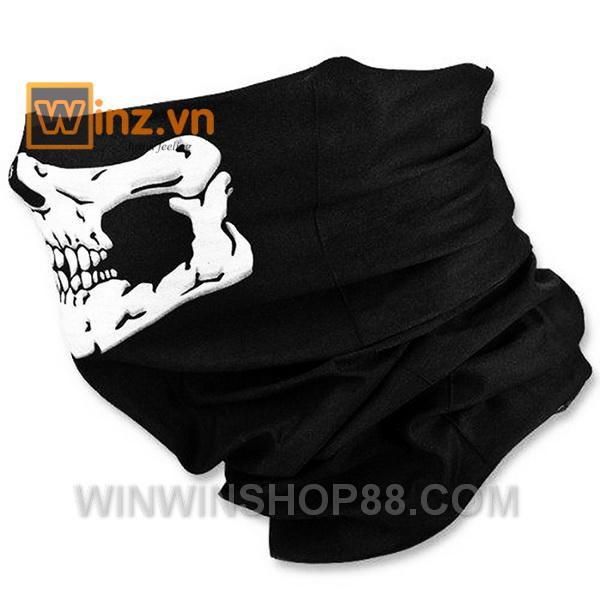 [HCM]Bộ 2 khăn bịt mặt đầu lâu đa chức năng