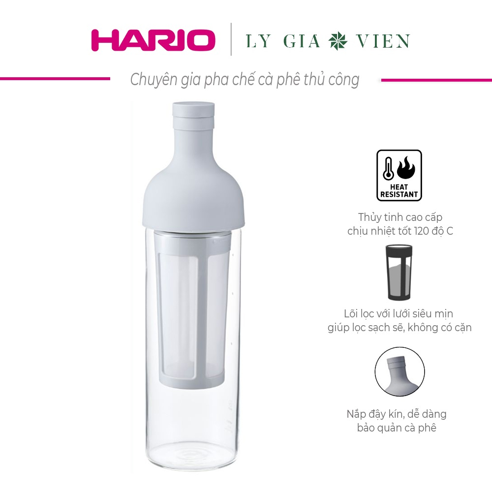 Bình Pha Cà Phê Cold Brew Hario Filter In Bottle