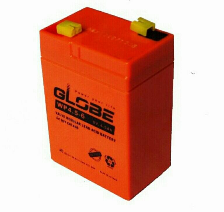 [HCM]Ắc quy Globe 6V-5Ah (WP5-6)