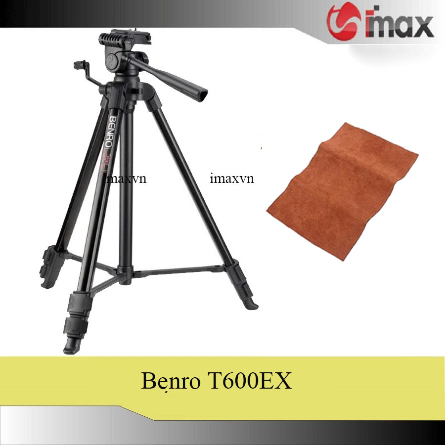 Chân máy ảnh Benro T600EX + Da cừu lau len Da thật