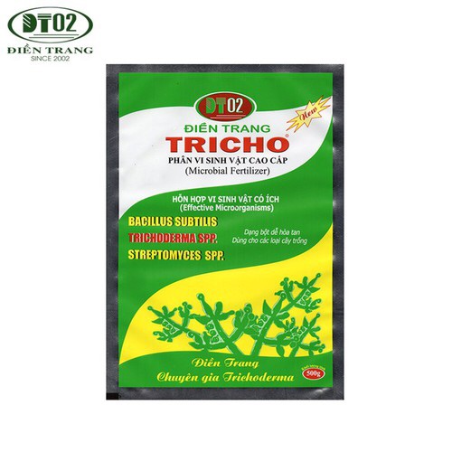 COMBO Nấm Trichoderma ngừanấmbệnh500g - PhânbónkíchrễTRIMIX120g ĐIỀNTRANG