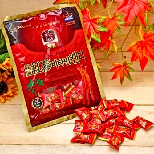 ( Combo 2 ) Kẹo Hương Vị Sâm -  Korean Red Ginseng Candy 200g