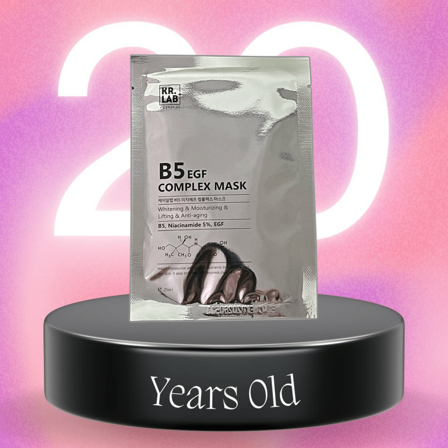Mặt nạ tái sinh kr.lab b5 egf complex hàn quốc - lẻ 1 miếng