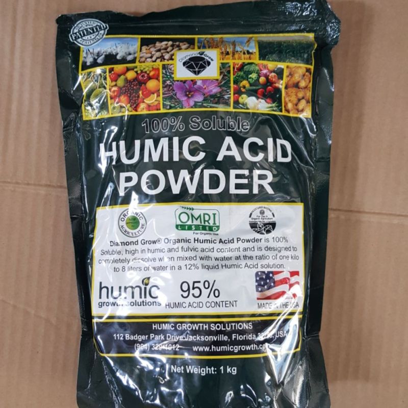 Humic acid powder nguyên liệu Mỹ