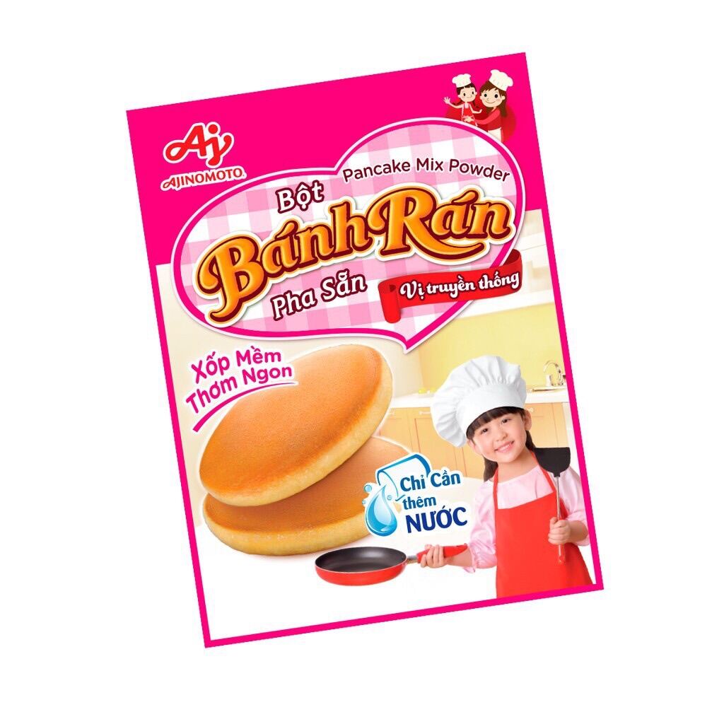 CB 4 GÓI BỘT BÁNH RÁN DOREMON AJINOMOTO GÓI 200GR - 72001