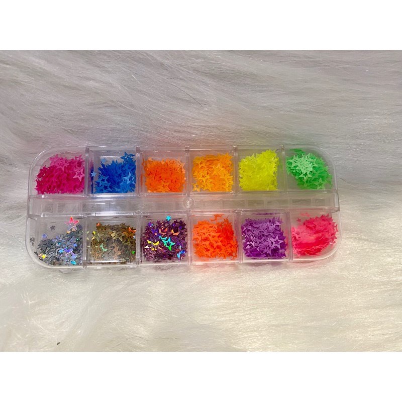 [HCM]NAIL set sao dạ quang trang trí móng