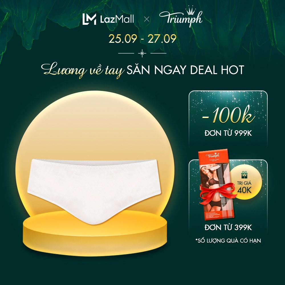 Quần lót nữ trơn Triumph Diva Blissy 09 Midi GT