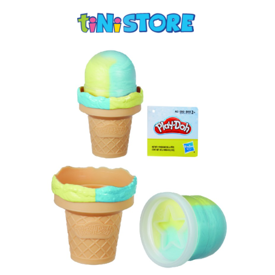 Đồ chơi Hasbro đất nặn kem ốc quế ngọt ngào Play- Doh E5349