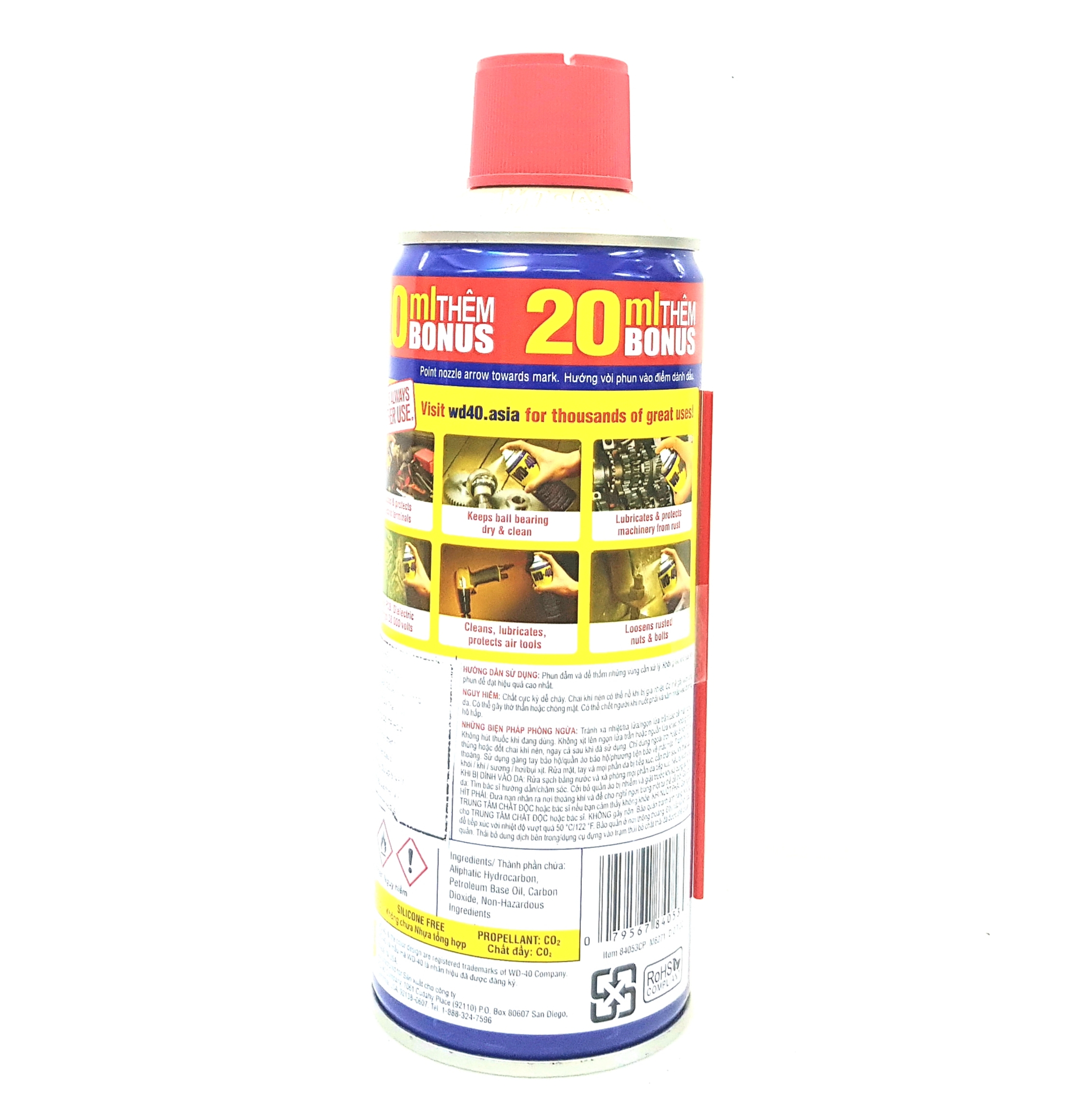 [HCM]Chai xịt vệ sinh sên WD40 cao cấp 300ml