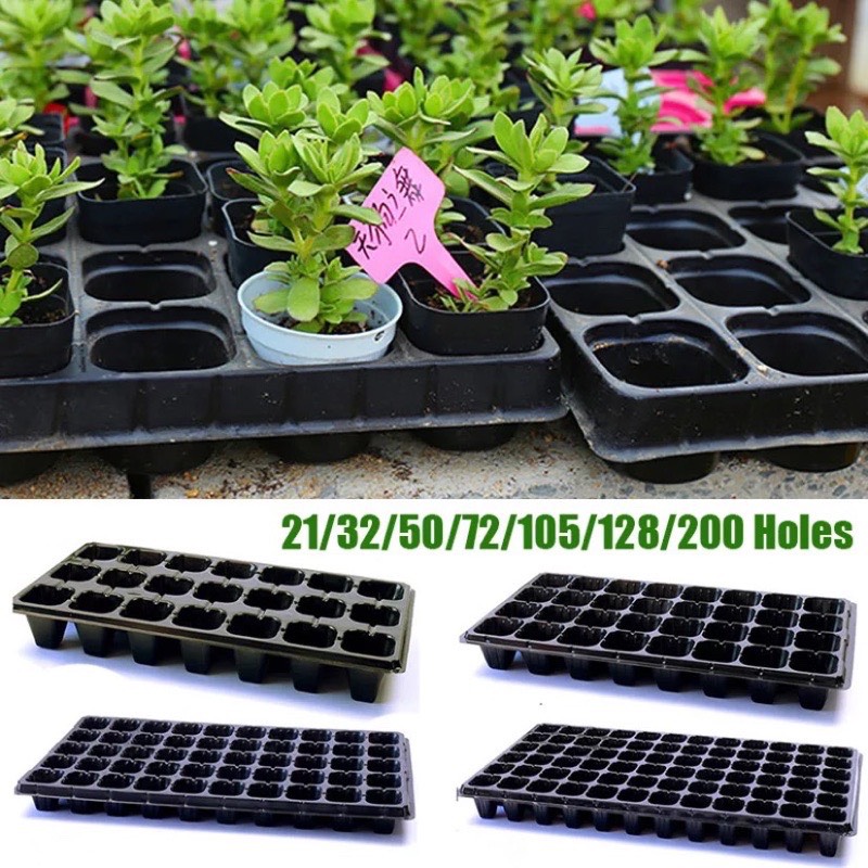 [GIÁ ƯU ĐÃI] Combo 5 khay ươm hạt 32/50/72/105/200 lỗ DÀY và CHẮC