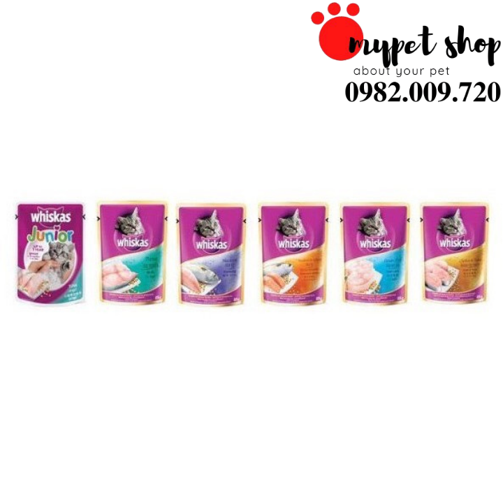 Pate cho mèo whiskas 85g