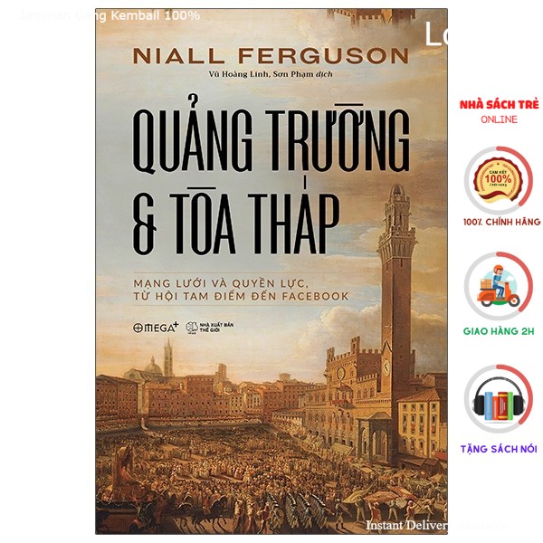 Sách - Quảng Trường Và Tòa Tháp (Bìa cứng) [AlphaBooks]