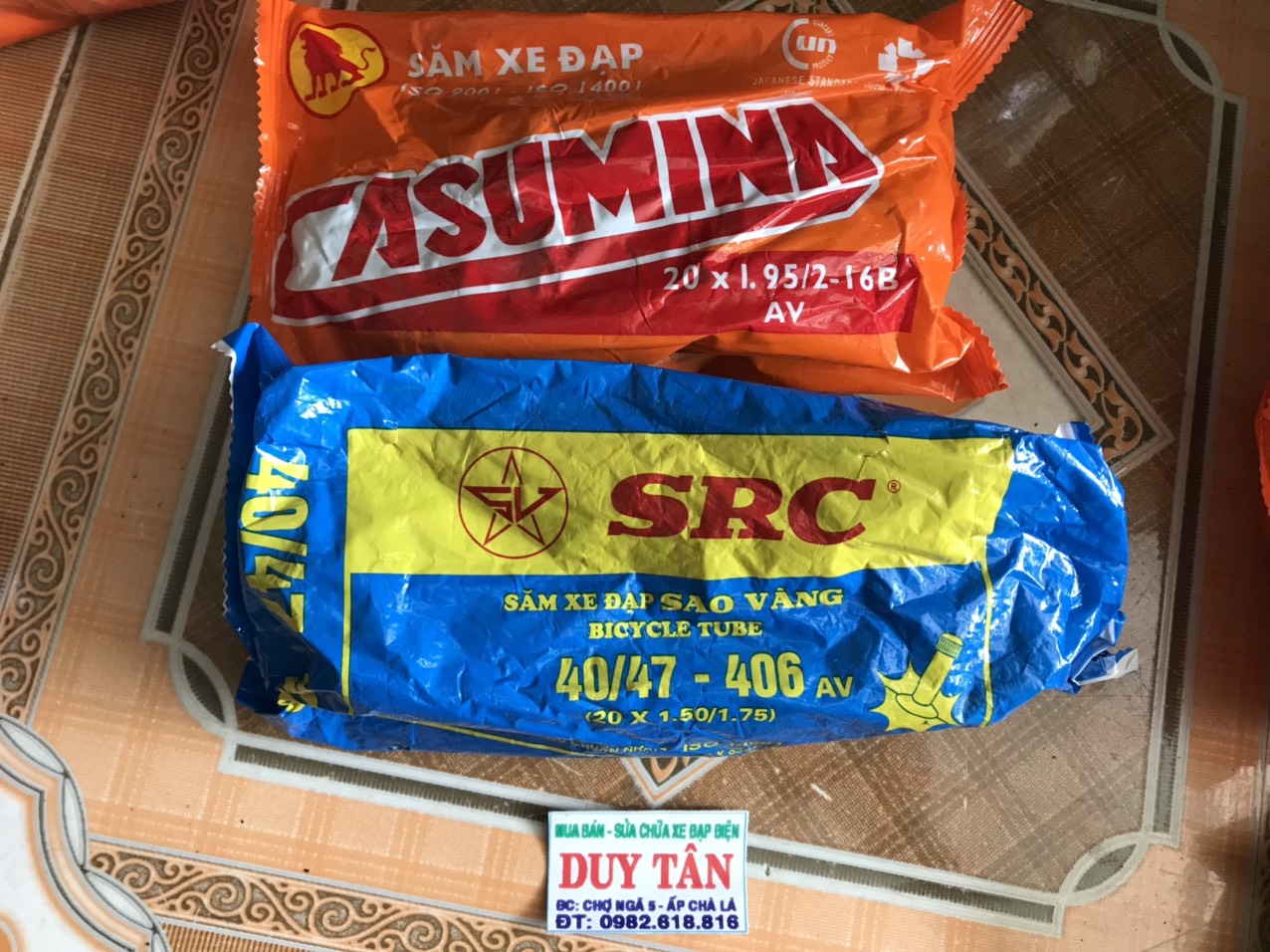 săm ( ruột) xe đạp 500