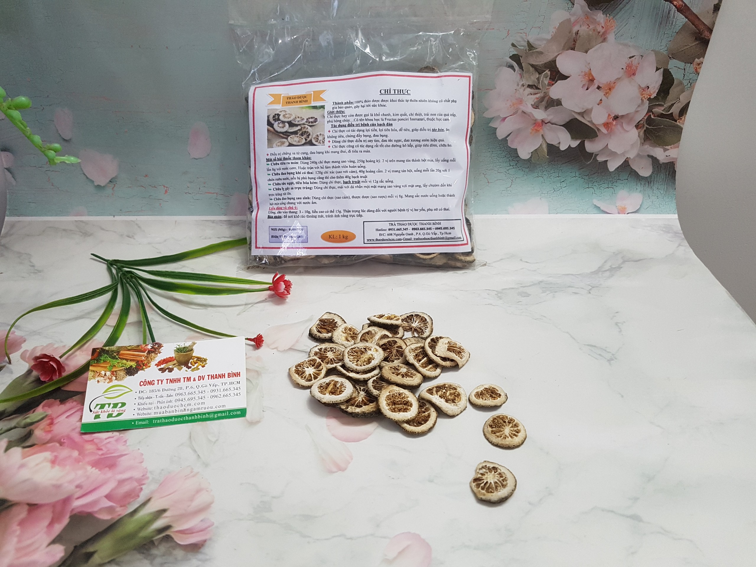 Chỉ Thực Khô 100G - Hàng Công Ty Giá Tốt