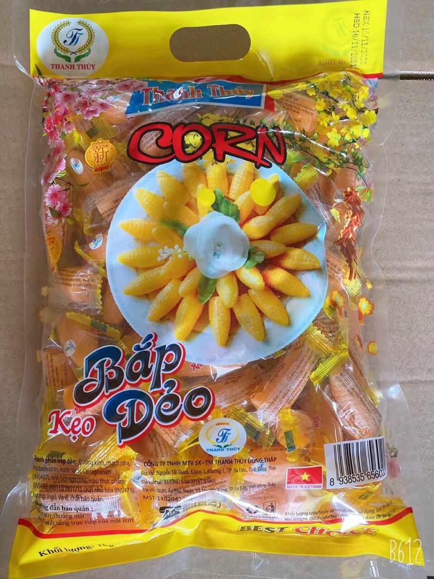 100g kẹo dẻo bắp vàng