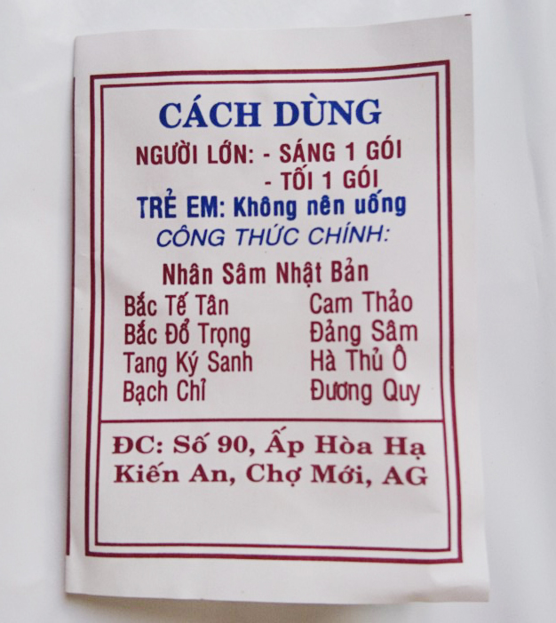 [Mẫu mới-Chính gốc]100 Gói Thấp khớp Đỗ Thái Nam (Dạng viên)