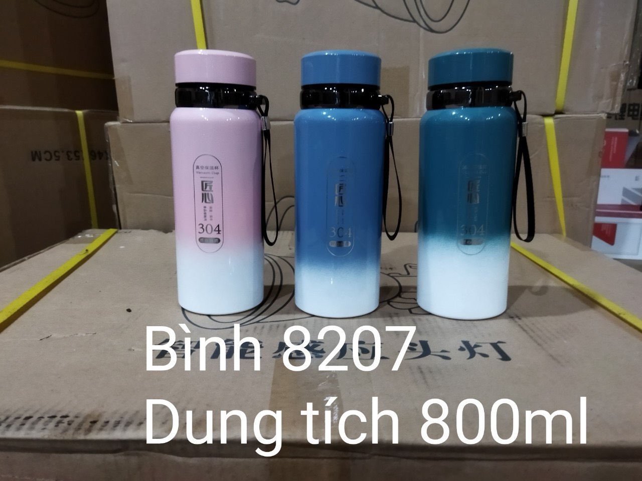 Bình giữ nhiệt dung tích 800ml, mã 8207