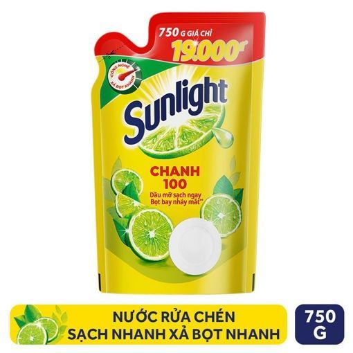 Nước Rửa Chén SUNLIGHT Túi 750g