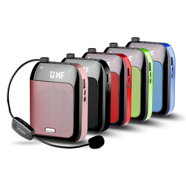 Máy trợ giảng Aporo T9 UHF mic không dây có BLUETOOTH