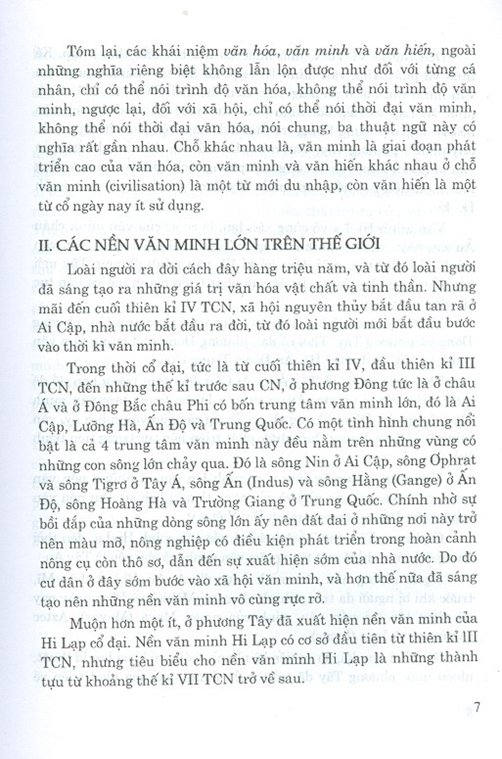 Lịch Sử Văn Minh Thế Giới