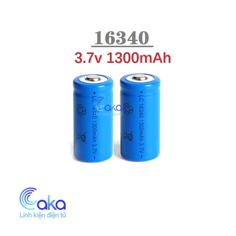 Cr123a pin 16340 1200mah 3.7v sạc lại