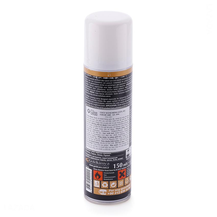 Bình Xịt Đánh Bóng Giày Da GoldCare GC3006 150ml