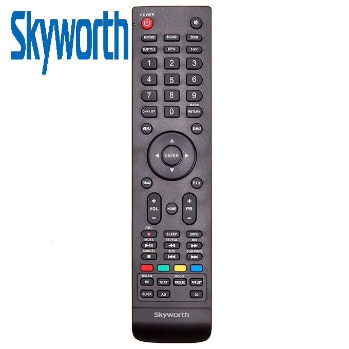 Remote điều khiển tivi skyworth lcd mẫu 2